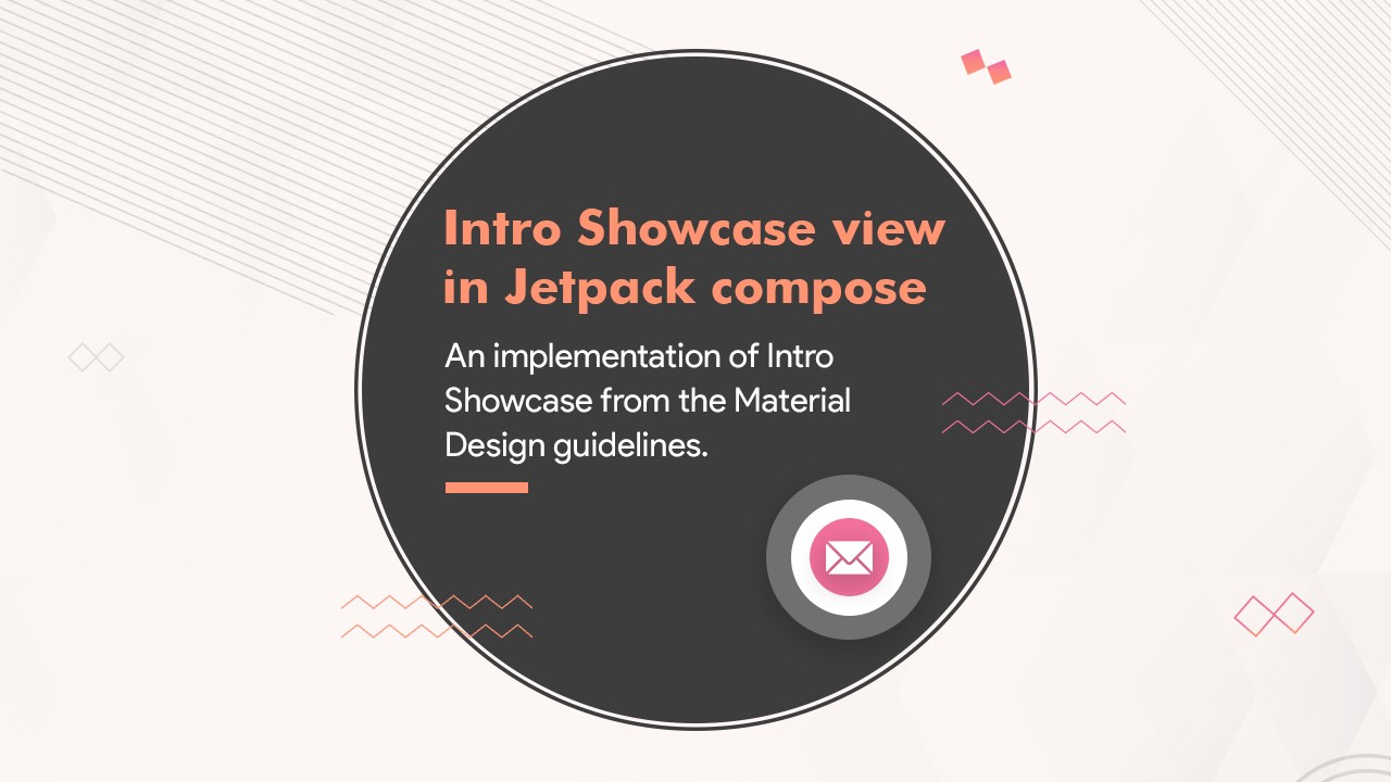 Intro Showcase view using Jetpack Compose